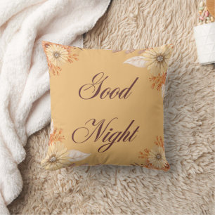 Sweet Dreams Throw Pillow – Peaceful & Cosy