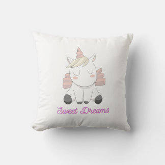 Sweet Dreams Unicorn Pillow