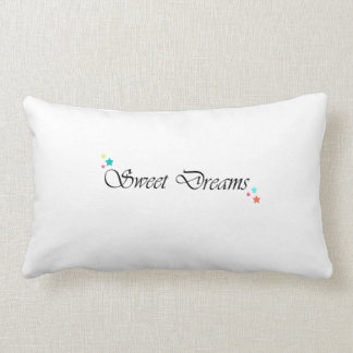 Sweet Dreams White Lumbar Cushion