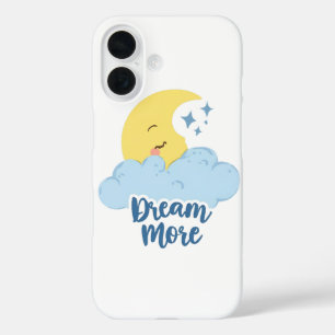 Sweet Dreams with Fluffy Cloud iPhone 16 Case
