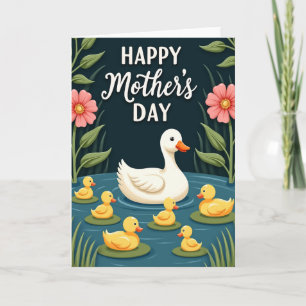 Sweet Duckling Mothers Day Card