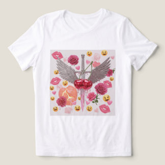 Sweet & Edgy Dagger Tee 🗡️🍒
