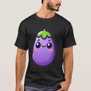 Sweet eggplant with googly eyes T-Shirt