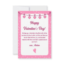 Sweet Embrace: Pink, White Romantic Valentines Day