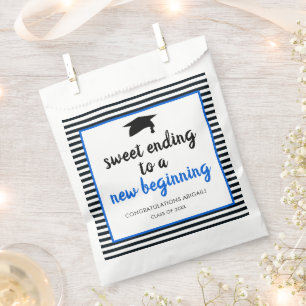 Sweet Ending to a New Beginning Graduation Favour Bag