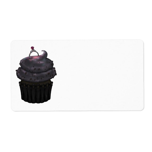 Sweet Engagement Cupcake (Front)