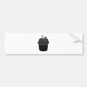 Sweet Engagement Cupcake Bumper Sticker