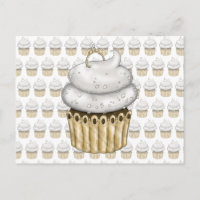 Sweet Engagement Cupcake
