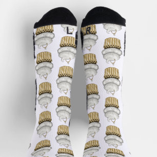 Sweet Engagement Cupcake Socks
