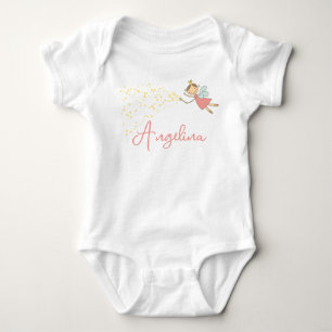Sweet Fairy and Stars T-shirt Baby Bodysuit