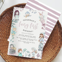 Sweet Fairy First Birthday Party