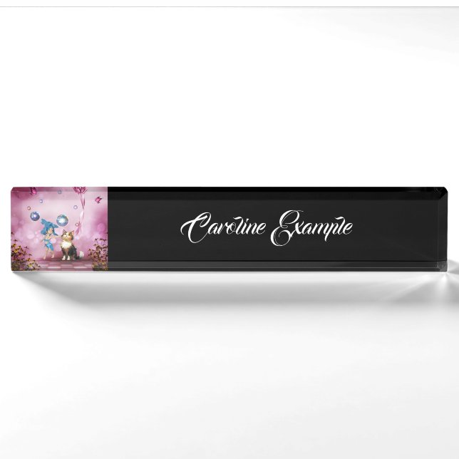 Sweet fairy nameplate (Front)