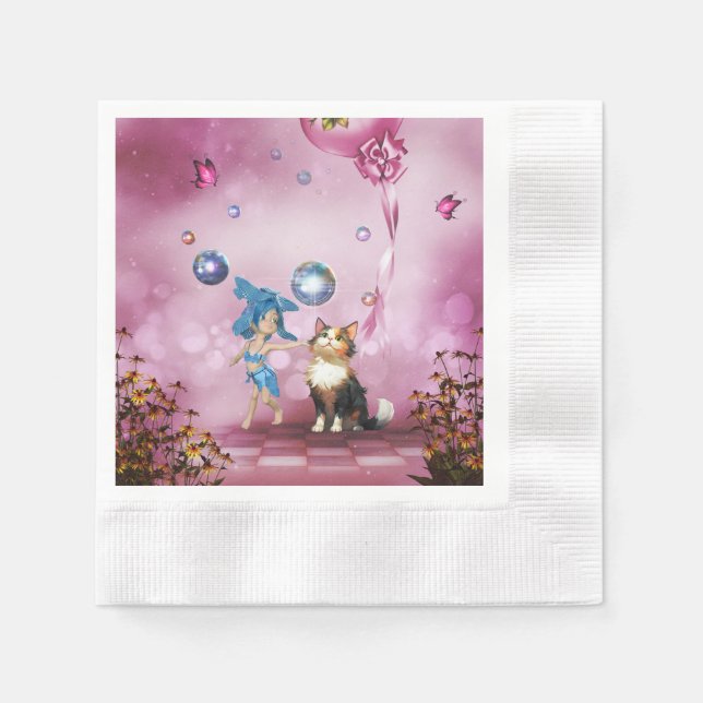 Sweet fairy napkin (Front)