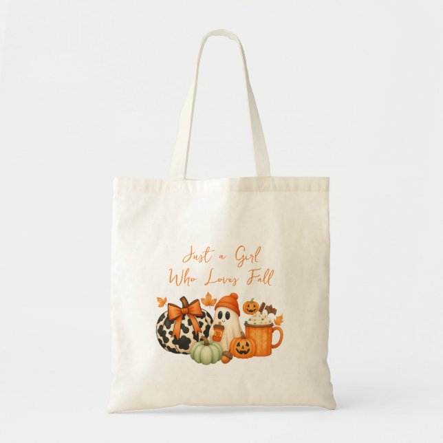 Sweet Fall Season Tote Bag  (Front)