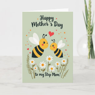 Sweet Family Insect Mothers Day Card