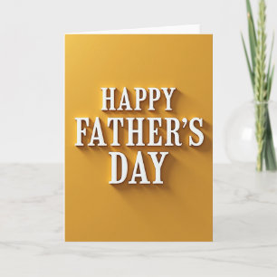 Sweet Fathers Day Block Card