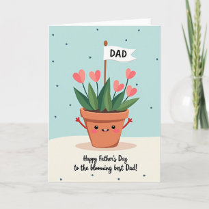 Sweet Fathers Day Blossom Card