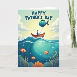 Sweet Fathers Day Catch Card