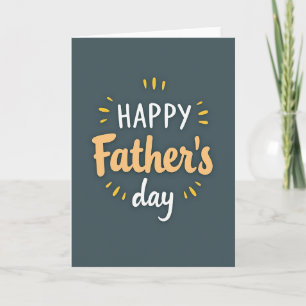Sweet Fathers Day Celebration Card