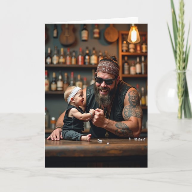 Sweet Fathers Day Counter Card (Front)