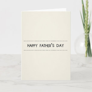 Sweet Fathers Day Dashed Lines Card