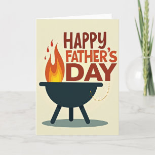 Sweet Fathers Day Flame Card