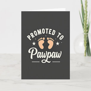 Sweet Fathers Day Footprints Card