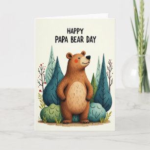 Sweet Fathers Day Forest Card