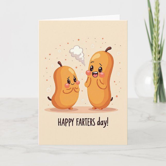 Sweet Fathers Day Funny Card (Front)