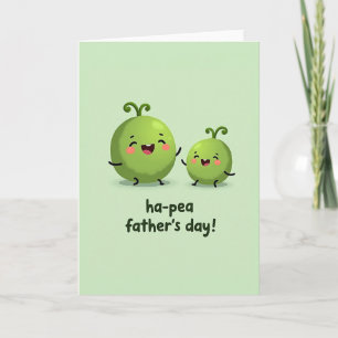 Sweet Fathers Day Green Plant Card