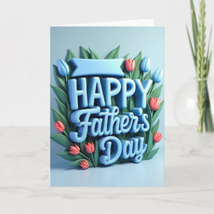 Sweet Fathers Day Letter Card