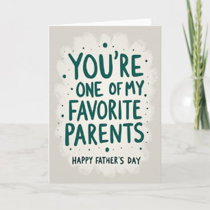 Sweet Fathers Day Message Card