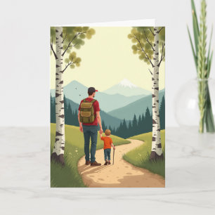 Sweet Fathers Day Nature Card