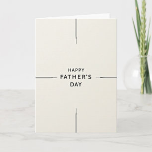 Sweet Fathers Day Needles Card