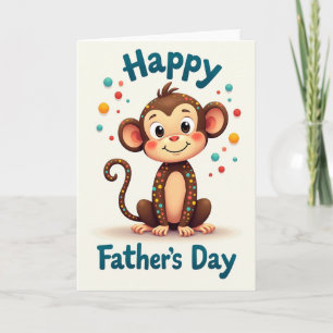 Sweet Fathers Day Polka Dot Card
