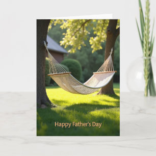 Sweet Fathers Day Resting Place Card
