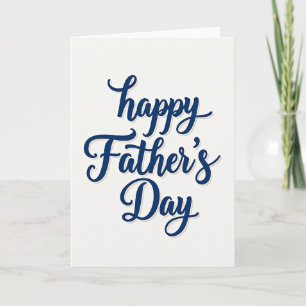Sweet Fathers Day Script Card