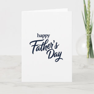 Sweet Fathers Day Serif Script Card