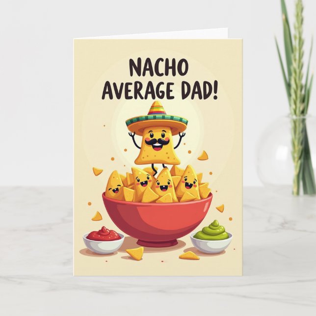 Sweet Fathers Day Snack Card (Front)