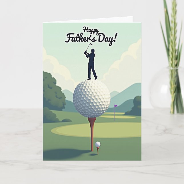 Sweet Fathers Day Swing Card (Front)