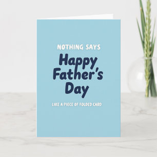 Sweet Fathers Day Text Based Card