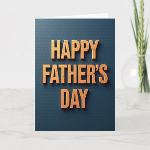 Sweet Fathers Day Textured Card