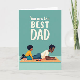 Sweet Fathers Day Toy Car Card