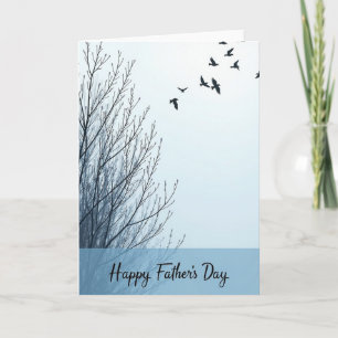 Sweet Fathers Day Tree Branch Card