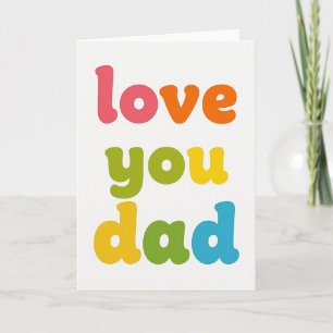 Sweet Fathers Day Type Card
