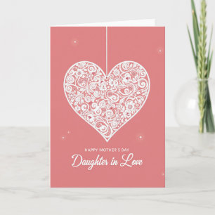 Sweet Filigree Mothers Day Card