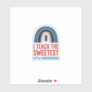 Sweet Firecracker Teacher Vintage Vector Shirt_1