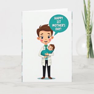 Sweet First Mother Day Card