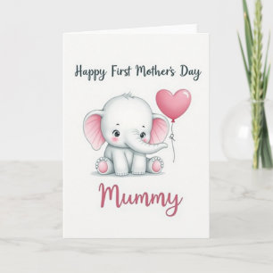 Sweet First Mothers Day Baby Card