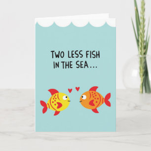 Sweet Fish Love Story Card